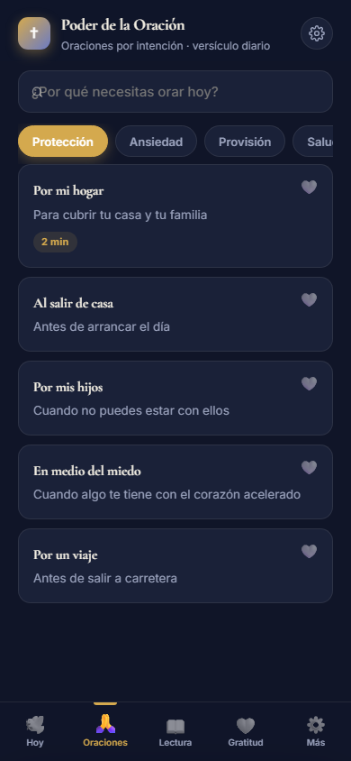 Biblioteca de oraciones por intención